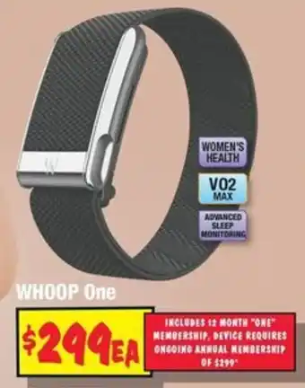 JB Hi-Fi WHOOP One offer