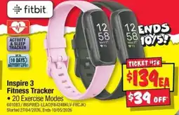 JB Hi-Fi Inspire 3 Fitness Tracker offer