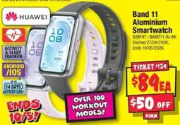 JB Hi-Fi Band 11 Aluminium Smartwatch offer