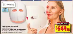 JB Hi-Fi TheraFace LED Mask offer