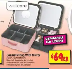 JB Hi-Fi Cosmetic Bag With Mirror offer