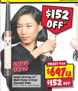 JB Hi-Fi Dyson Airwrap i.d. Multi-Styler & Dryer (Ceramic Pink) offer