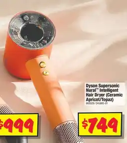 JB Hi-Fi Dyson Supersonic Nural Intelligent Hair Dryer (Ceramic Apricot/Topaz) offer