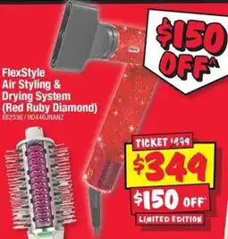 JB Hi-Fi FlexStyle Air Styling & Drying System (Red Ruby Diamond) offer