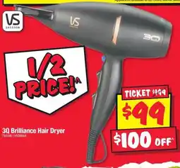 JB Hi-Fi 30 Brilliance Hair Dryer offer