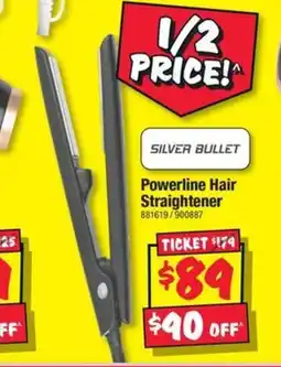 JB Hi-Fi Powerline Hair Straightener offer