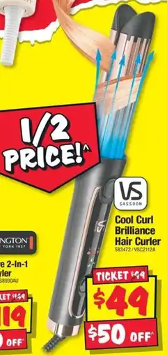 JB Hi-Fi Cool Curl Brilliance Hair Curler offer