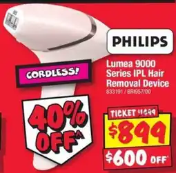 JB Hi-Fi Lumea 9000 Series IPL Hair Removal Device offer