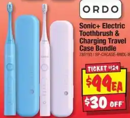 JB Hi-Fi Sonic+ Electric Toothbrush & Charging Travel Case Bundle offer