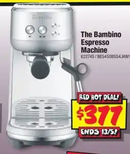 JB Hi-Fi The Bambino Espresso Machine offer