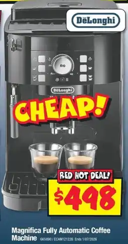 JB Hi-Fi Magnifica Fully Automatic Coffee Machine offer