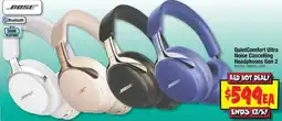 JB Hi-Fi QuietComfort Ultra Noise Cancelling Headphones Gen 2 offer