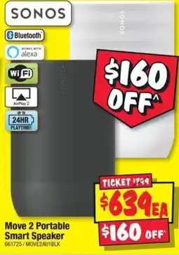JB Hi-Fi Move 2 Portable Smart Speaker offer