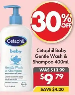 Pharmacy4Less Cetaphil baby gentle wash & shampoo offer
