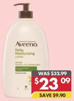 Pharmacy4Less Aveeno daily moisturising lotion offer
