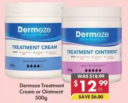Pharmacy4Less Dermeze Treatment Cream or Ointment offer