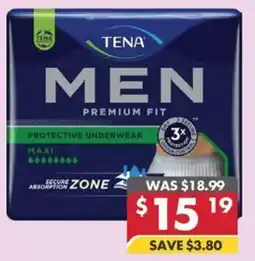 Pharmacy4Less TENA Men premium fit offer