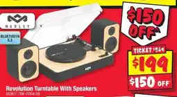 JB Hi-Fi Revolution Turntable With Speakers offer