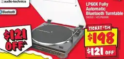 JB Hi-Fi Lp60x fully automatic bluetooth turntable offer