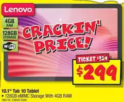JB Hi-Fi 10.1 Tab 10 Tablet offer