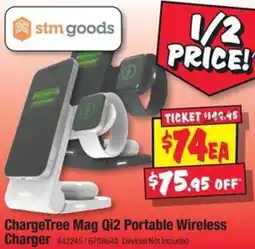JB Hi-Fi ChargeTree Mag Qi2 Portable Wireless Charger offer