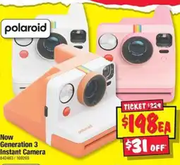 JB Hi-Fi Now Generation 3 Instant Camera offer