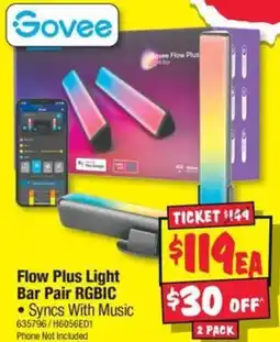 JB Hi-Fi Flow plus light bar pair rgbic offer