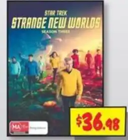 JB Hi-Fi Star trek strange new worlos offer