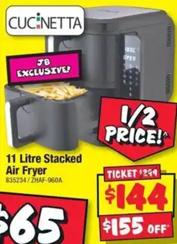 JB Hi-Fi Stacked Air Fryer offer