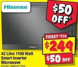JB Hi-Fi 1100 Watt Smart Inverter Microwave offer