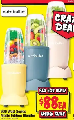 JB Hi-Fi 900 Watt Series Matte Edition Blender offer
