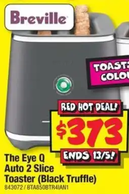 JB Hi-Fi The Eye Q Auto 2 Slice Toaster (Black Truffle) offer