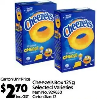 C-Store Distribution Cheezels Box offer
