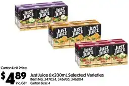 C-Store Distribution Just Juice offer
