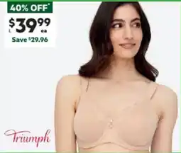 Harris Scarfe TRIUMPH True Shape Sensation Bra offer