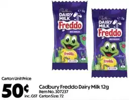C-Store Distribution Cadbury Freddo Dairy Milk offer