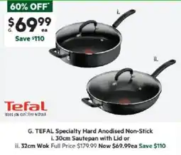 Harris Scarfe Sautepan with Lid or Wok Full offer