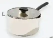 Harris Scarfe Saucepan with straining lid offer