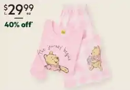 Harris Scarfe Disney winnie the pooh long sleeve pyjama top or pants offer