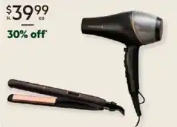 Harris Scarfe Remington copper brilliance hair dryer or hair straightener offer