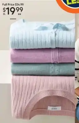 Harris Scarfe Soft Cardigan or Jumper Assorted Styles & Colours offer