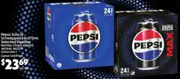 C-Store Distribution Pepsi, Solo or Schweppes offer