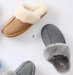 Harris Scarfe AUSTRALIAN DESIGN UGG Spence Sheepskin Trim Slipper Scuff offer