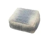 LivingStyles Vallarta Wool Square Pouf offer