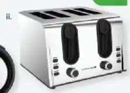 Harris Scarfe 4 slice stainless steel toaster offer
