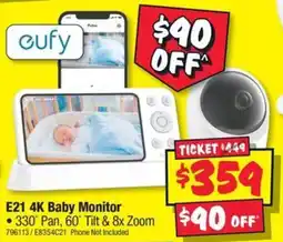 JB Hi-Fi E21 4k baby monitor offer