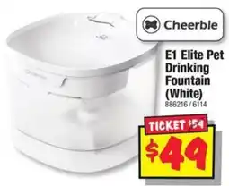 JB Hi-Fi E1 Elite Pet Drinking Fountain White offer