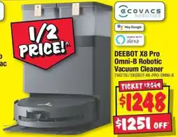 JB Hi-Fi Deebot x8 pro omni b robotic vacuum cleaner offer