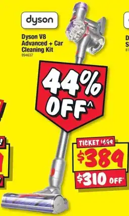 JB Hi-Fi Dyson V8 Advanced Car Cleaning Kit offer