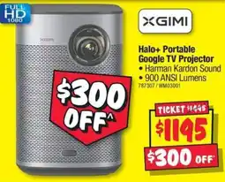 JB Hi-Fi Halo Portable Google TV Projector offer